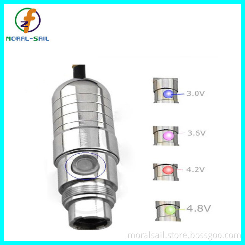 USB electronic battery vv passthrough for ego with many colors